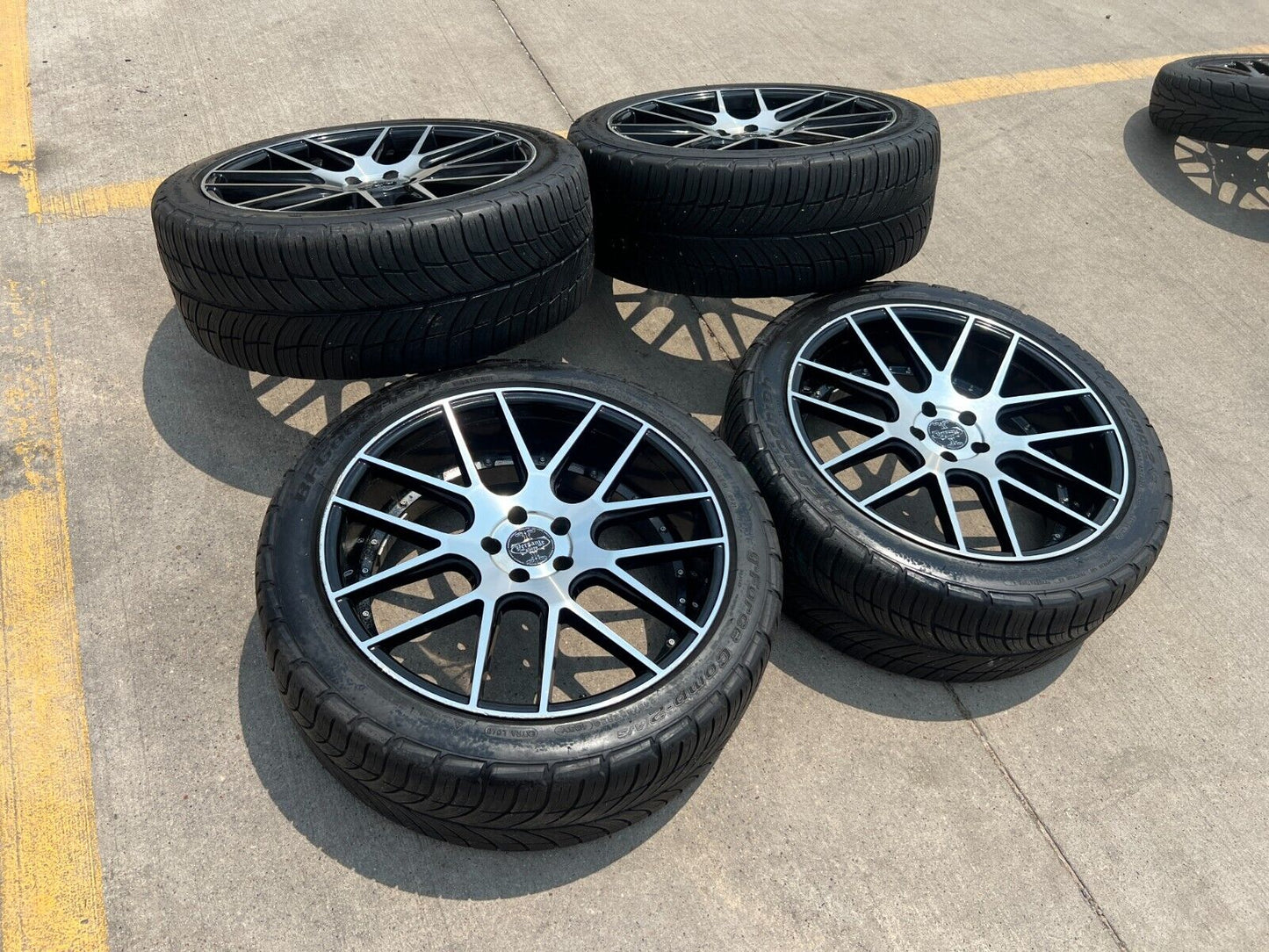 20x8.5 Versante 234 Lincoln Nautilus Ford Edge rims wheels tires 5x108 5x4.25