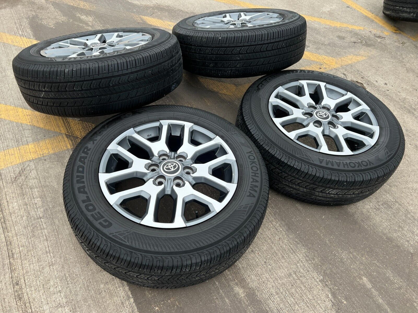 20" Toyota Tundra 2022 2023 TSS TRD OEM wheels rims tires 95359 Sequoia 75277