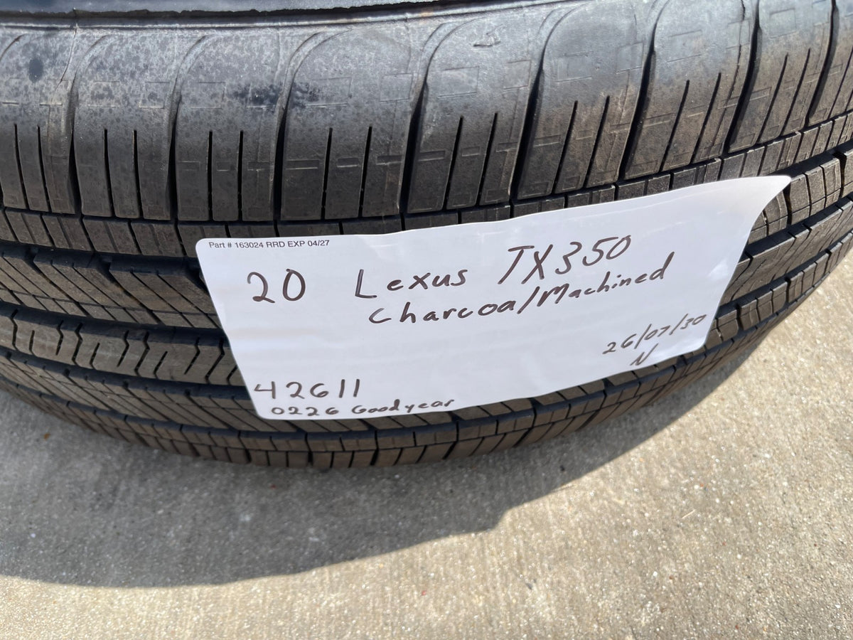 20" Lexus TX350 OEM 10574 wheels rims LS500H LS500 LC500 Grand Highlander NEW