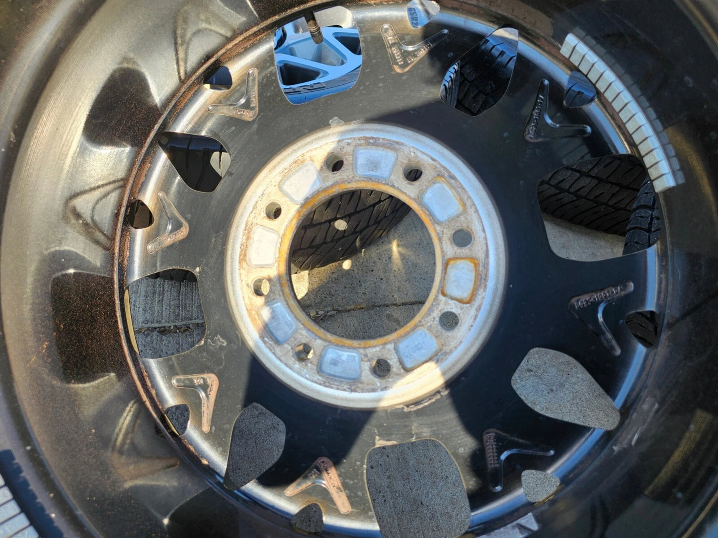 20" Ford F-250 F-350 OEM King Ranch Lariat wheels rims 10292 10293 tires