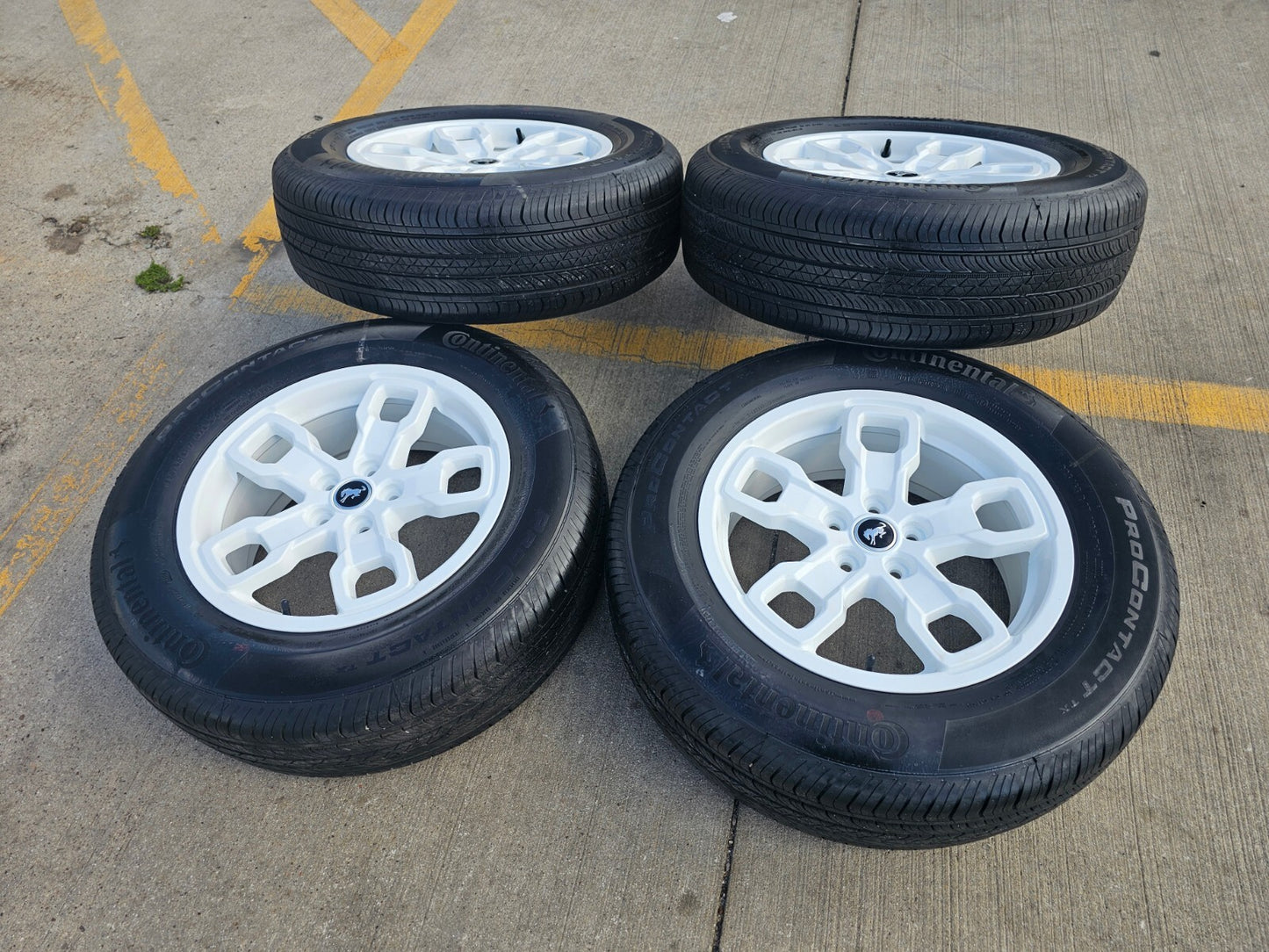 17" Ford Bronco Sport rims wheels HERITAGE 95019 10325 OEM factory NEW