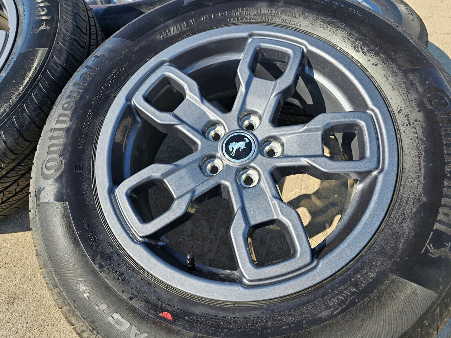 17" Ford Bronco Sport Maverick rims wheels 95019 10325 OEM 2023 2024 2025 NEW