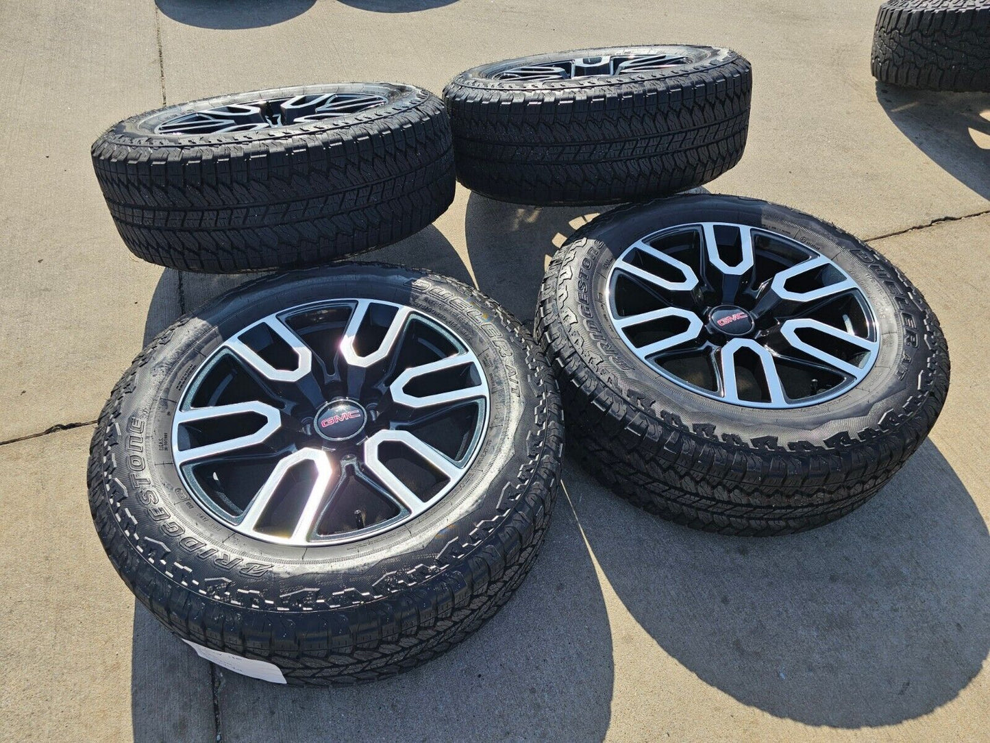 20" GMC Sierra Yukon Chevy OEM black 5914 5918 wheels rims 2023 2024 2025 NEW