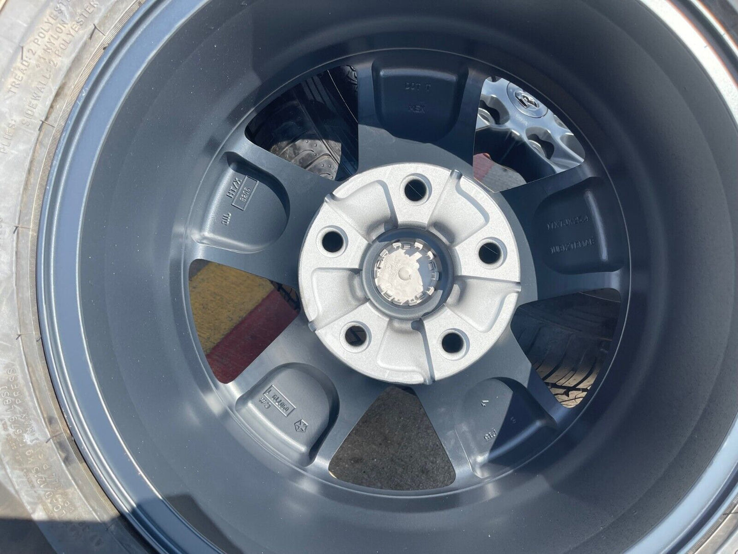 17" Dodge Ram 1500 OEM REBEL wheels rims A/T tires 2448 2020 2021 2022 2023 NEW