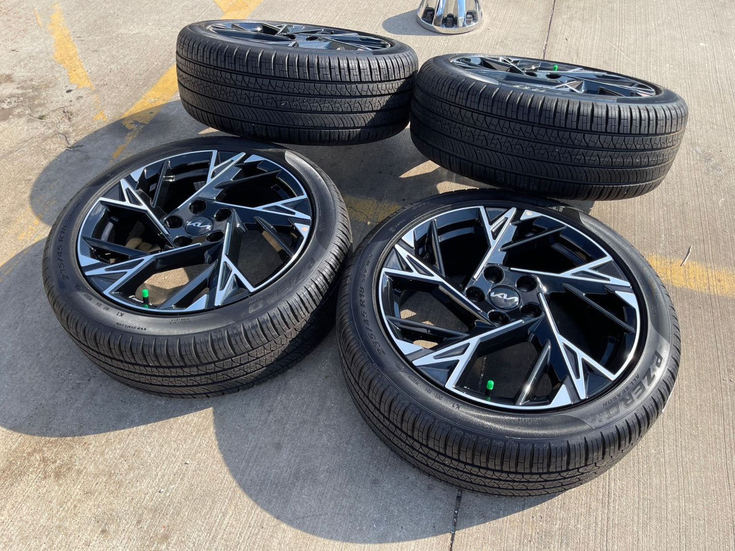 18" Kia K4 K5 OEM 95936 wheels rims Sonata Stinger Forte Optima 2025 2026 NEW