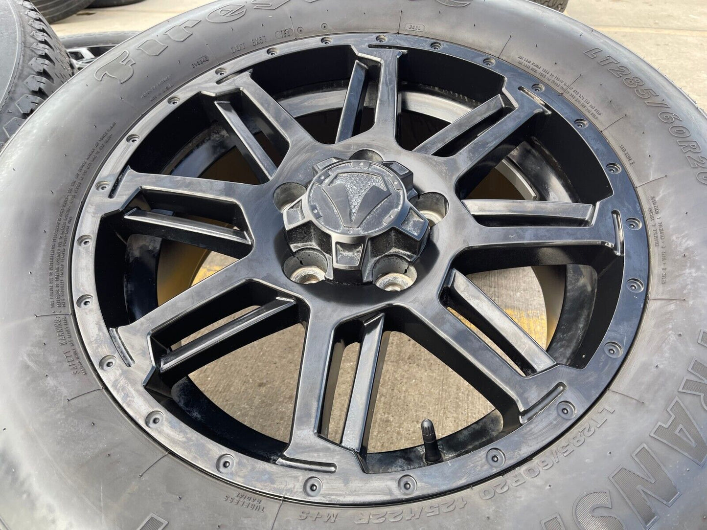 20" Toyota Tundra TSS TRD T Force OEM black wheels rims 5x150 tires