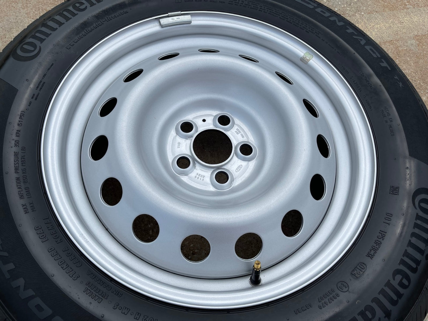 17" Ford Maverick Bronco Sport rim wheel tire 10415 OEM spare LIKE NEW