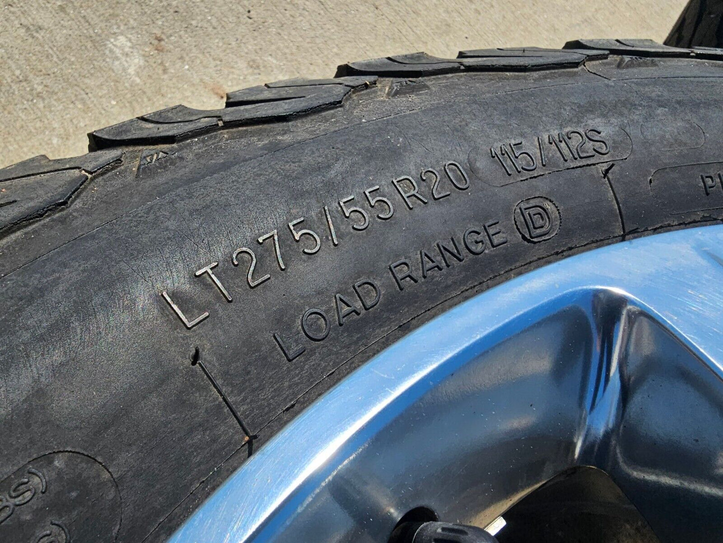 20" Ford F-150 Expedition OEM rims wheels polished 10004 tires BFG KO2 A/T