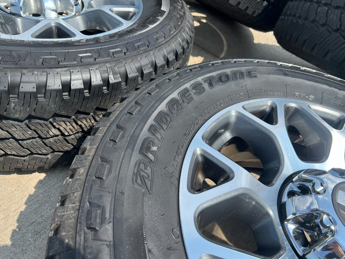 20" Ford F-250 F-350 OEM Lariat wheels rims 10292 tires 2021 2022 2023 2024 NEW