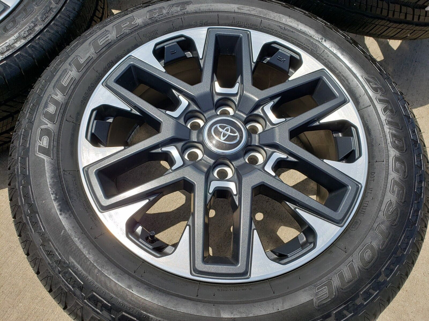 20" Toyota Tundra TSS TRD OEM wheels rims tires 95295 Sequoia 2023 2024 2025 NEW
