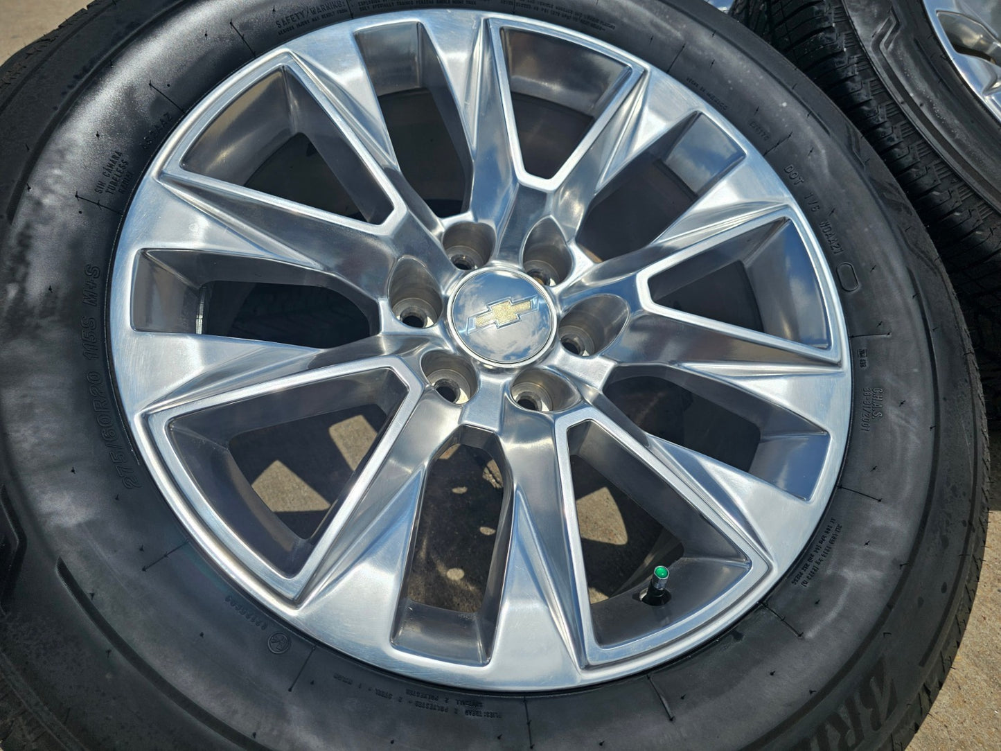 20" Chevy Tahoe Silverado LTZ 5920 OEM wheels rims Yukon 2023 2024 2025 2026 NEW