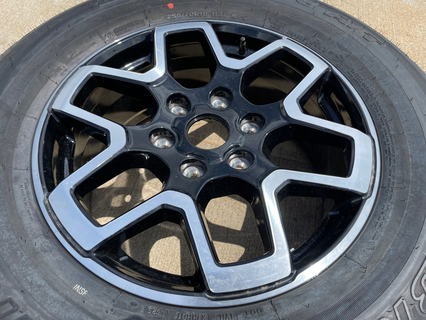 18" Ford Bronco wheel rim 95213 10389 Ranger spare 2021 2022 2023 2024 2025 NEW