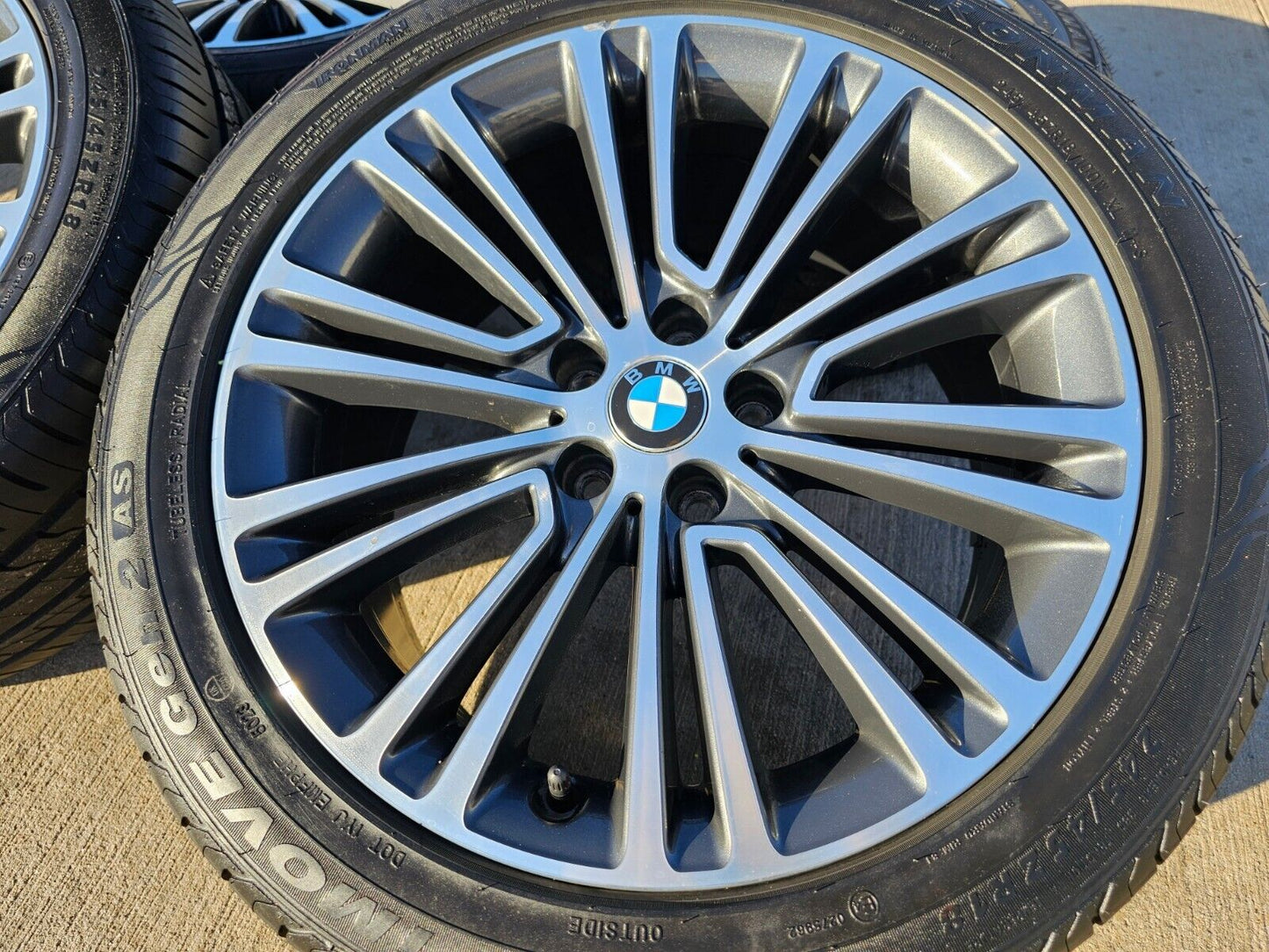 18" BMW 5 Series 530i 540i M550i 530e OEM 86326 wheels rims 5x112