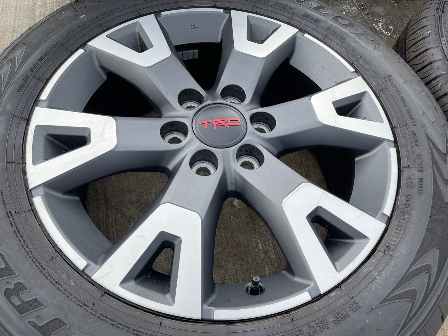 20" Toyota 4Runner TRD OEM gray wheels rims Tundra Sequoia 2025 2026 NEW