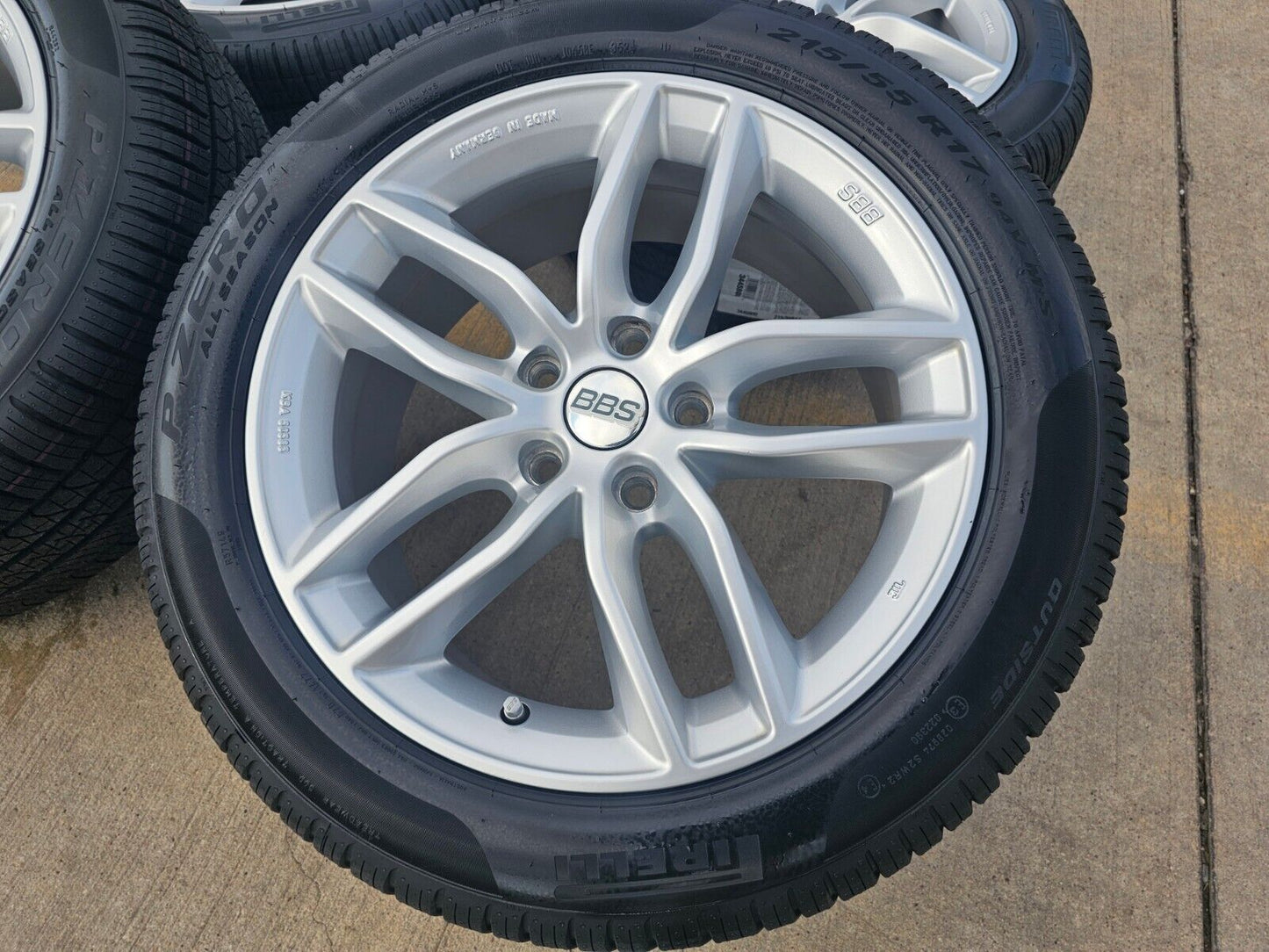 17x7.5 BBS OEM wheels rims tires Audi VW Mercedes wheels rims A4 A3 E 5x112 NEW