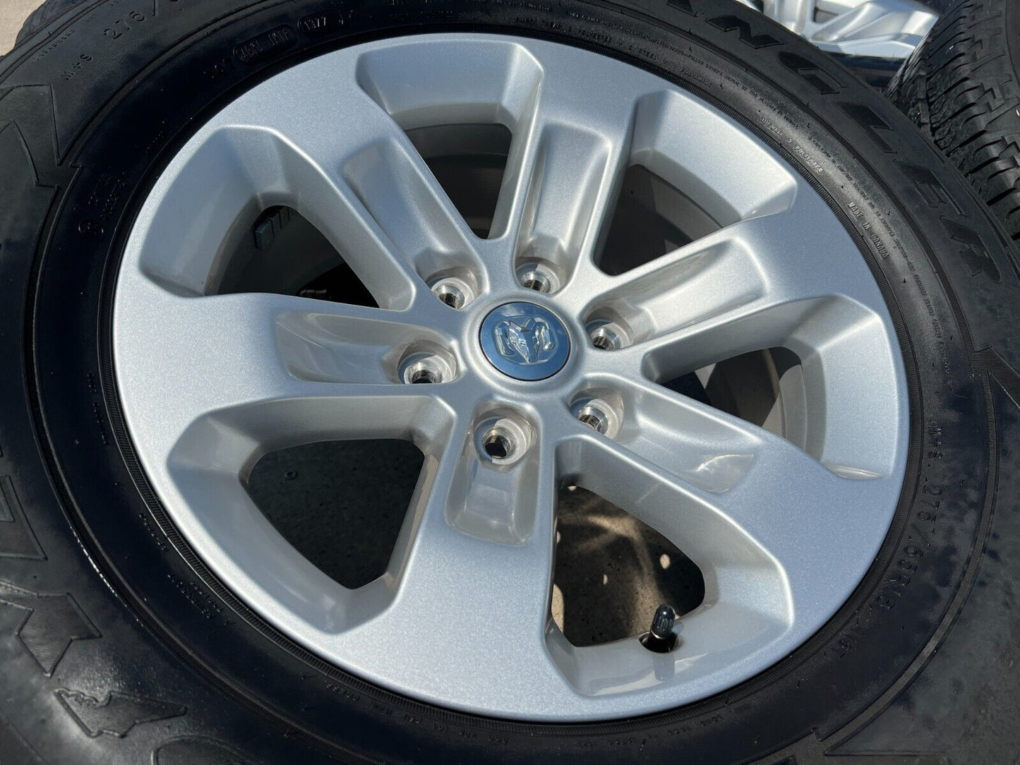 18" Dodge Ram 1500 OEM wheels rims 6x5.5 2672 tires 2019 2020 2021 2022 2023