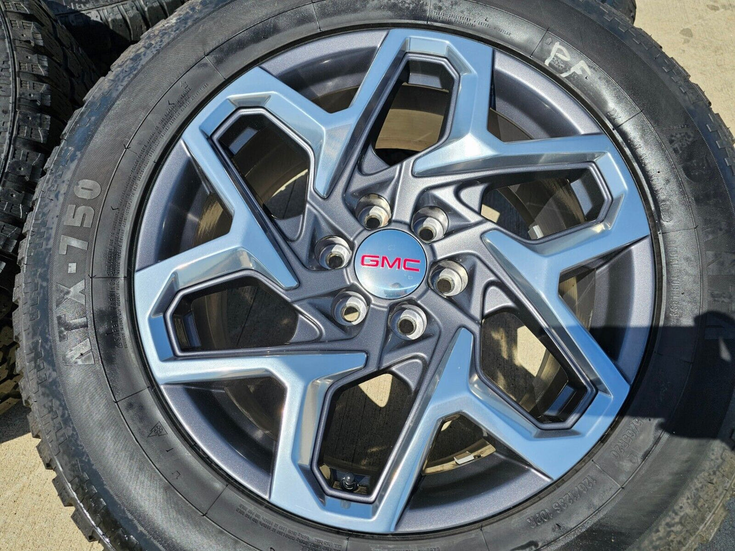 20" GMC Sierra Yukon AT4 95369 OEM wheels rims Tahoe Silverado