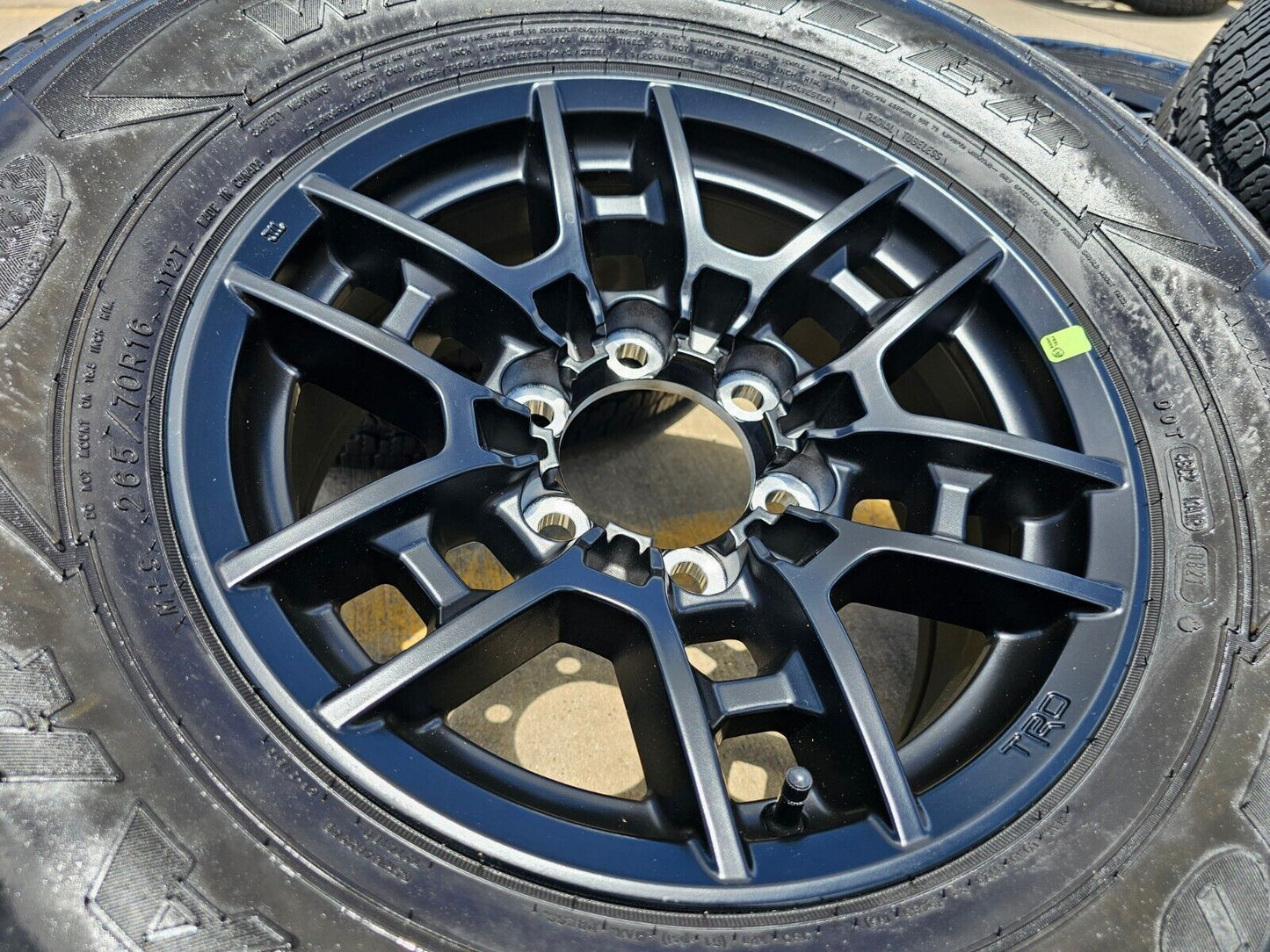16" Toyota Tacoma TRD wheels rims tires 75258 OEM 4Runner FJ Cruiser