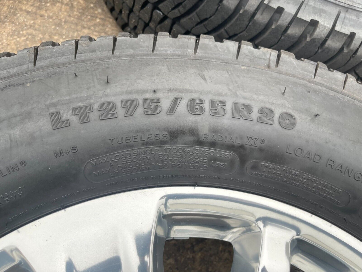 20" Ford F-250 F-350 OEM King Ranch wheels rims 10294 tires MICHELIN