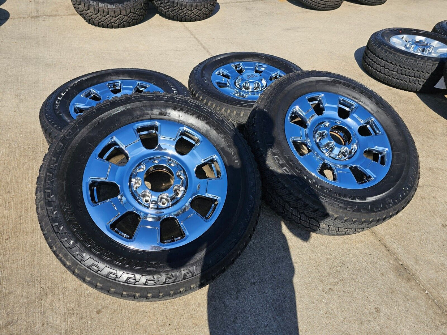 20" Ford F-250 F-350 OEM KING RANCH chrome 10295 wheels rims 2024 2025 NEW