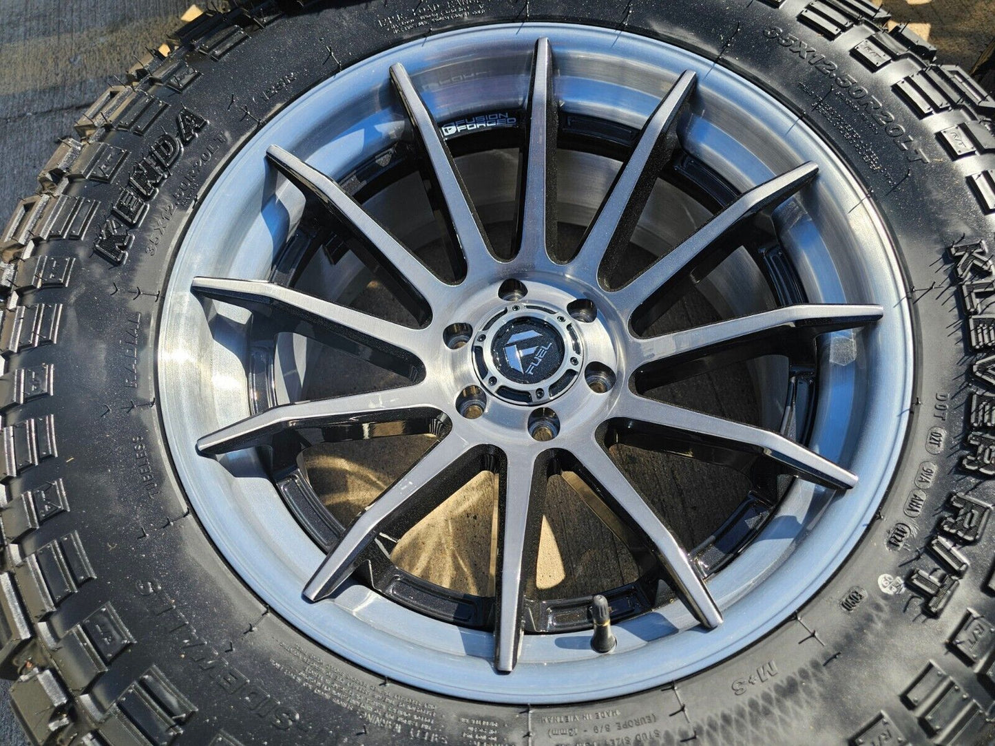 20x10 20" FUEL BURN FC403 Ford Expedition F-150 6x135 wheels rims tires 35" NEW!