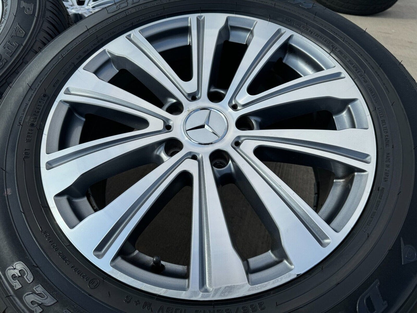 19" Mercedes G550 OEM wheels rims 85714 tires 2019 2020 2021 2022 2023 2024 NEW