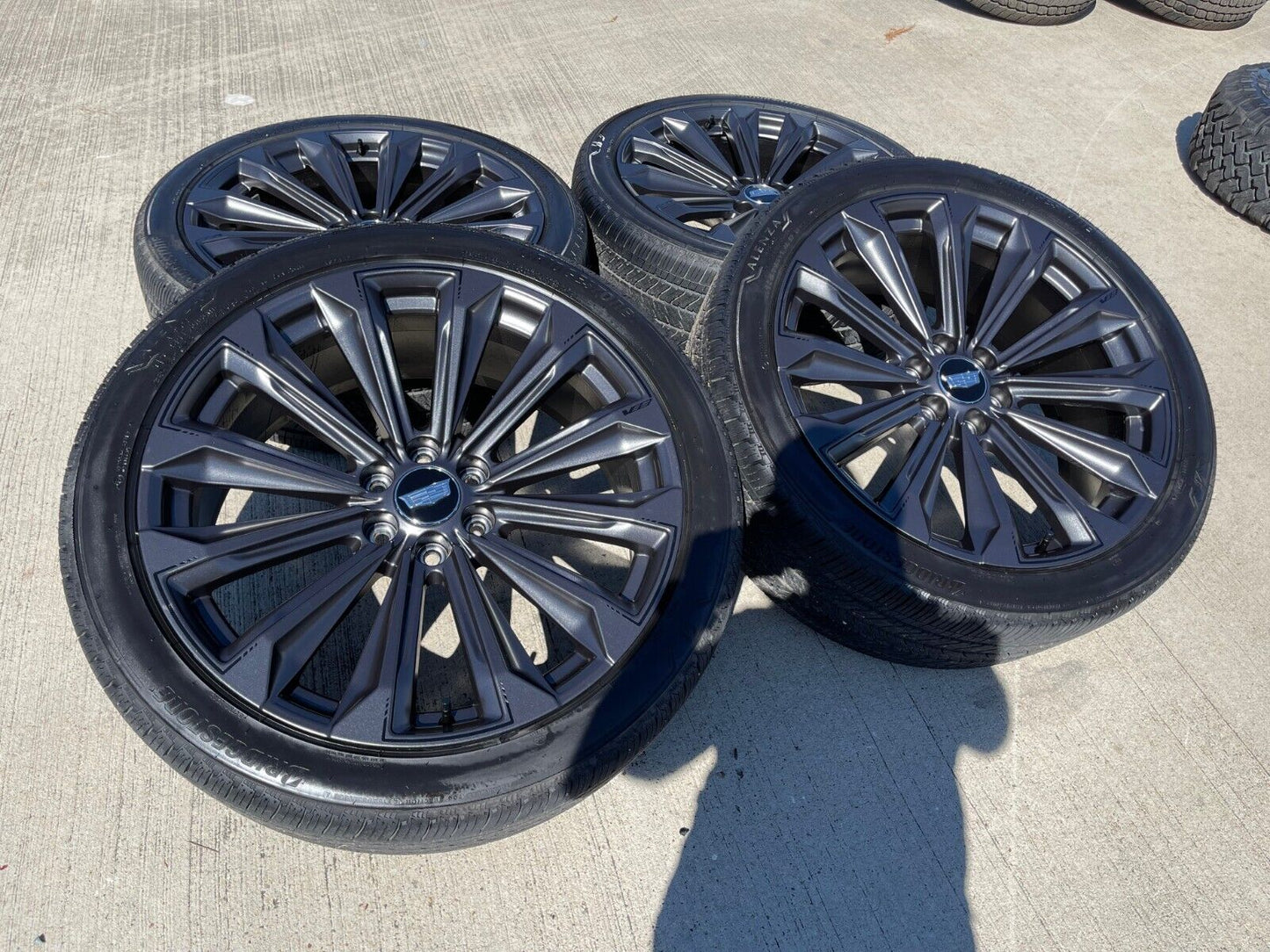 24" Cadillac Escalade V OEM wheels rims tires 2022 2023 2024 2025 2026 NEW