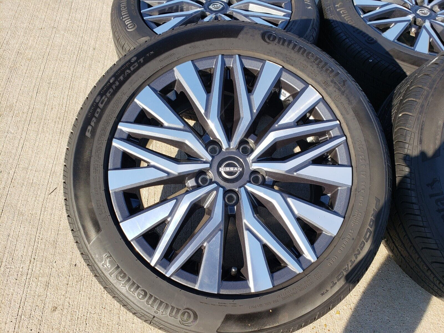 17" Nissan Altima Maxima Infiniti OEM 95478 62853 wheels rims tires