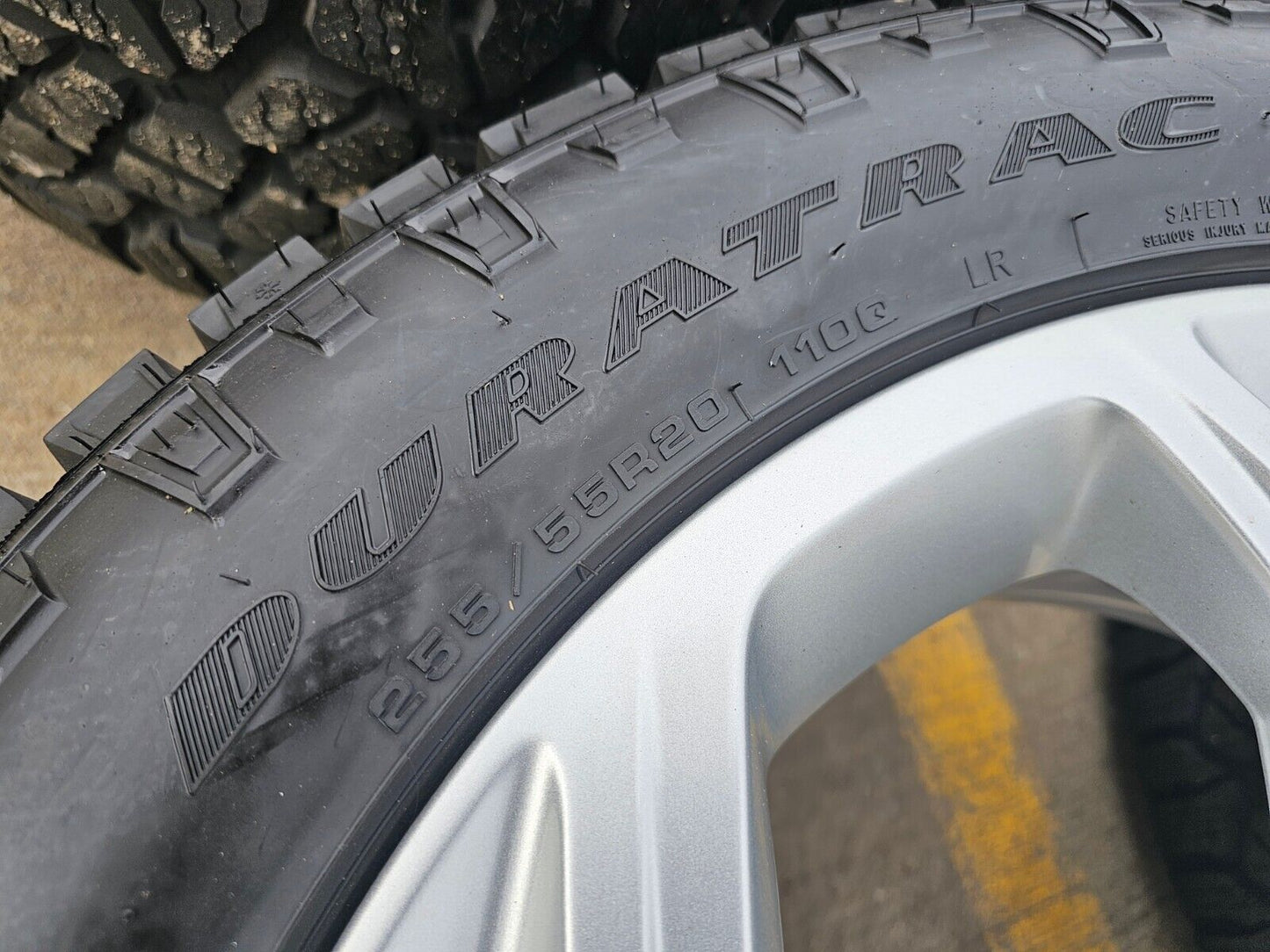 20" Range Land Rover OEM 72310 wheels rims A/T tires DURATRAC