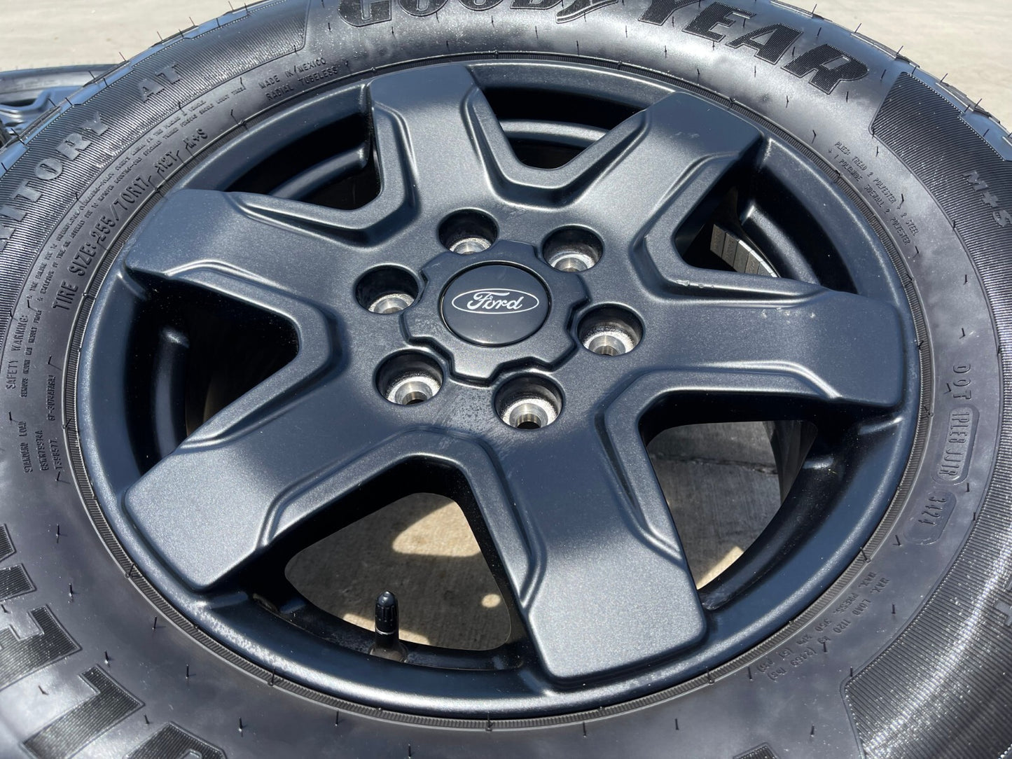 17" Ford Ranger wheels rims 95292 10383 tires 2023 2024 2025 2026 NEW