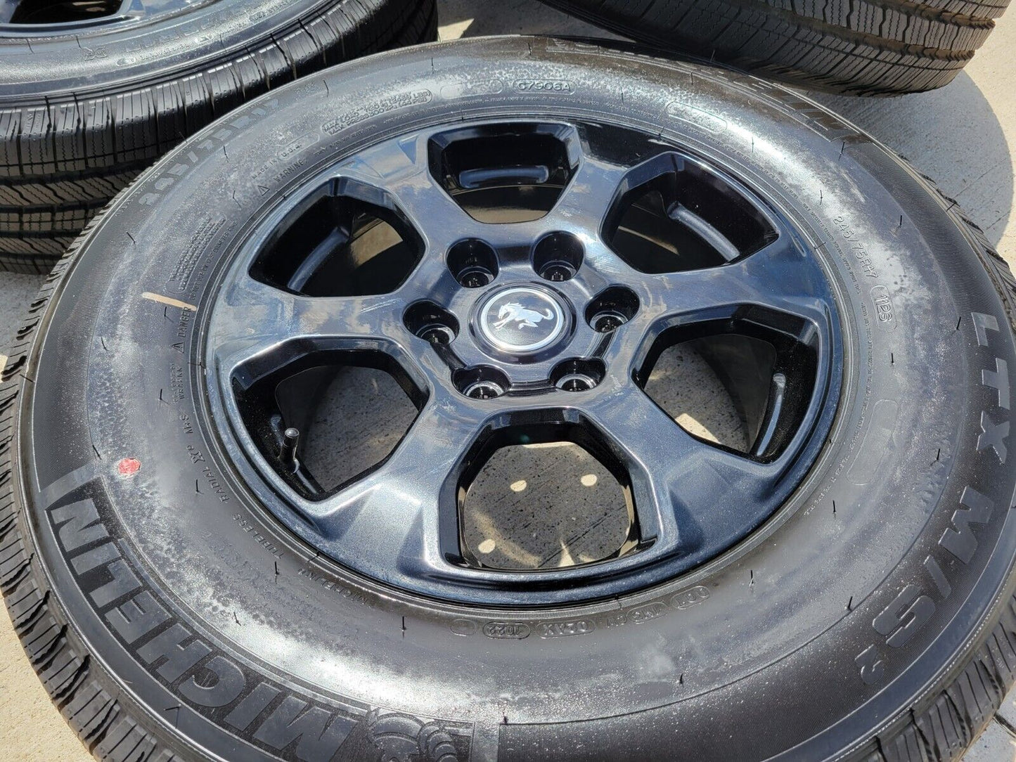 17" Ford Bronco wheels rims tires black Ranger 6x139 2021 2022 2023 2024 NEW