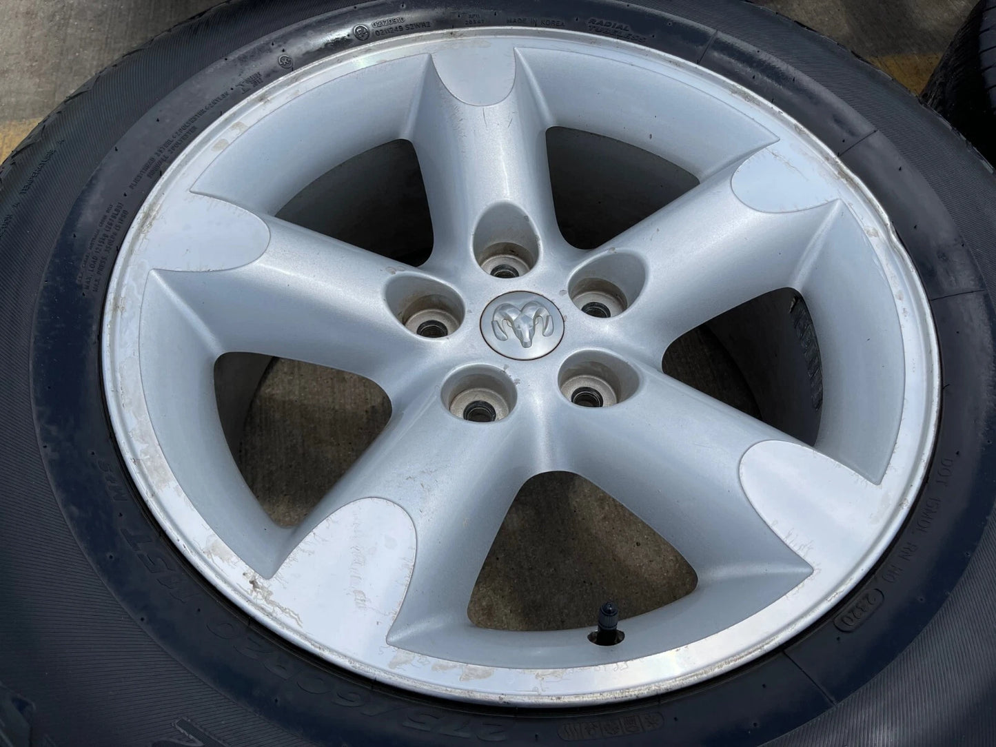20" Dodge Ram 1500 OEM wheels rims 2267 tires 5x139 5x5.5