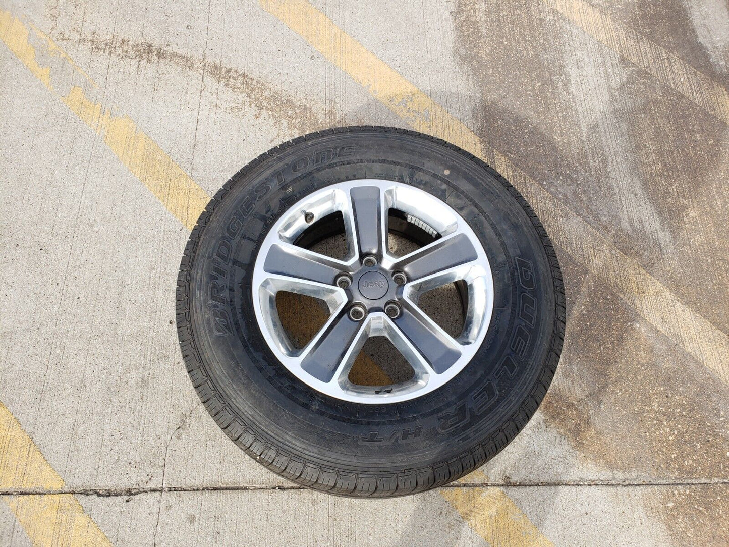 18" Jeep Wrangler Sahara OEM wheel rim 9221 spare 2020 2021 2022 2023 2024 NEW