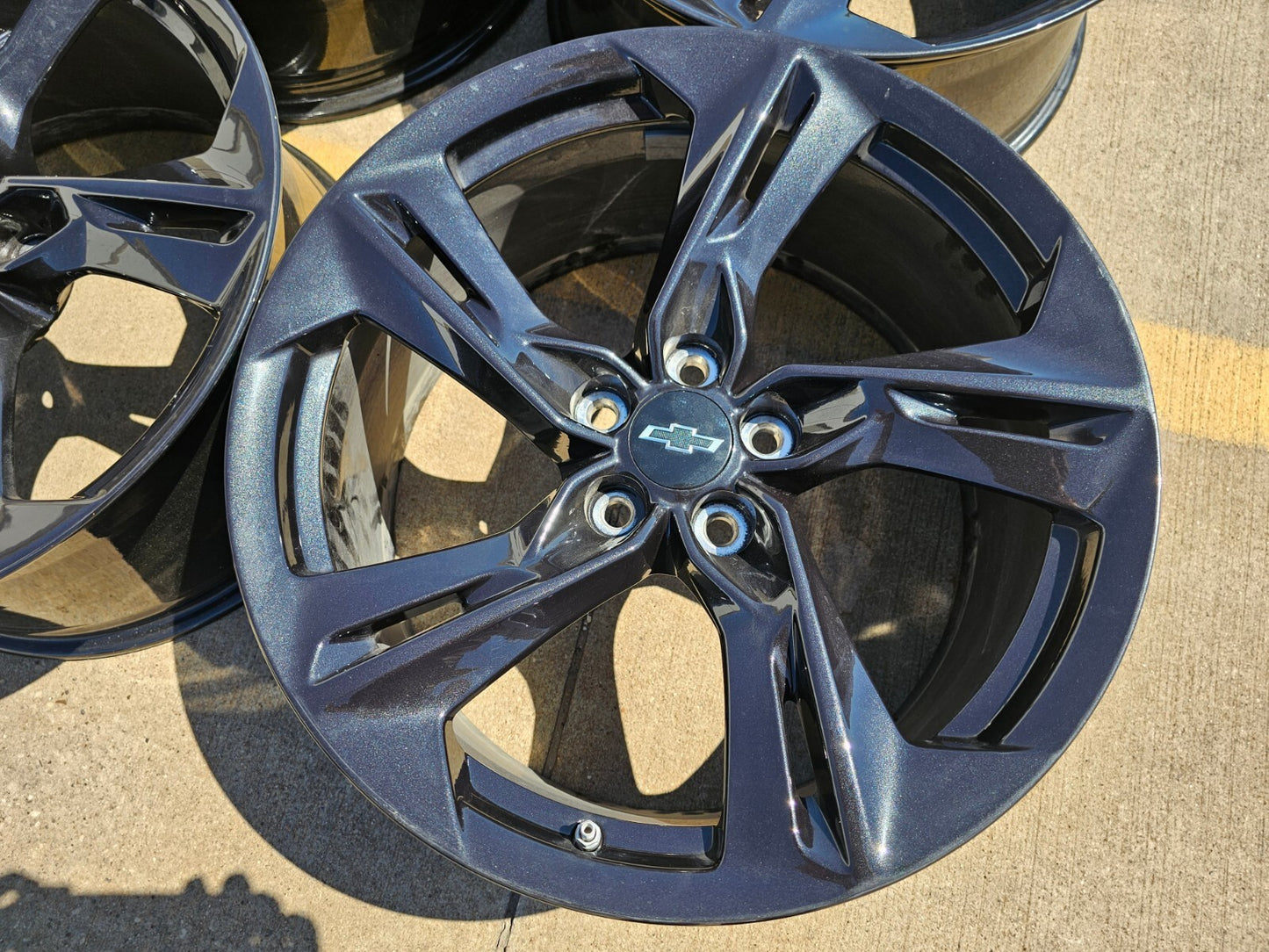 20" Chevy Camaro SS ZL1 OEM staggered wheels rims 5874 5878 NEW