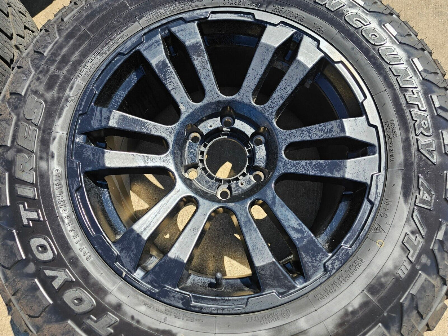 18x9 MB TKO wheels rims F-150 Chevy RAM 1500 Tacoma 6x139 6x135