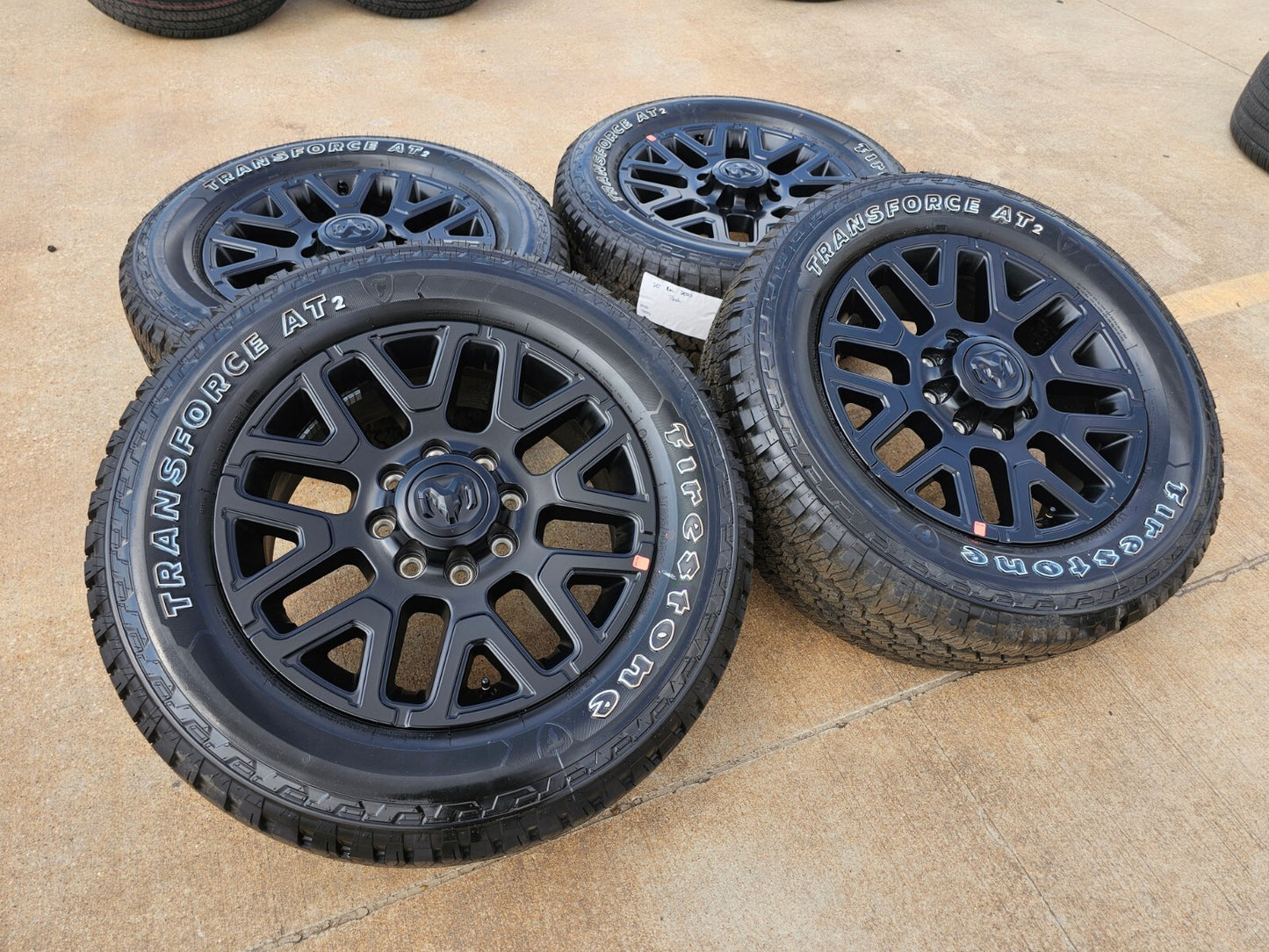 20" Dodge Ram 2500 3500 LARAMIE OEM 51649 wheels rims tires 2024 2025 2026 NEW