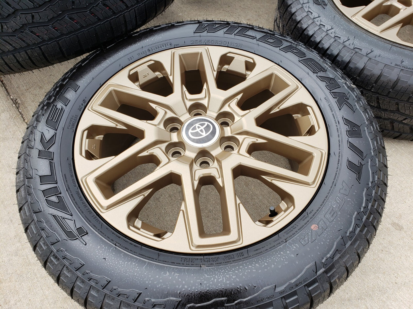 20" Toyota Tundra TRD OEM wheels rims BRONZE TSS 95295 75276 Sequoia 2026 NEW