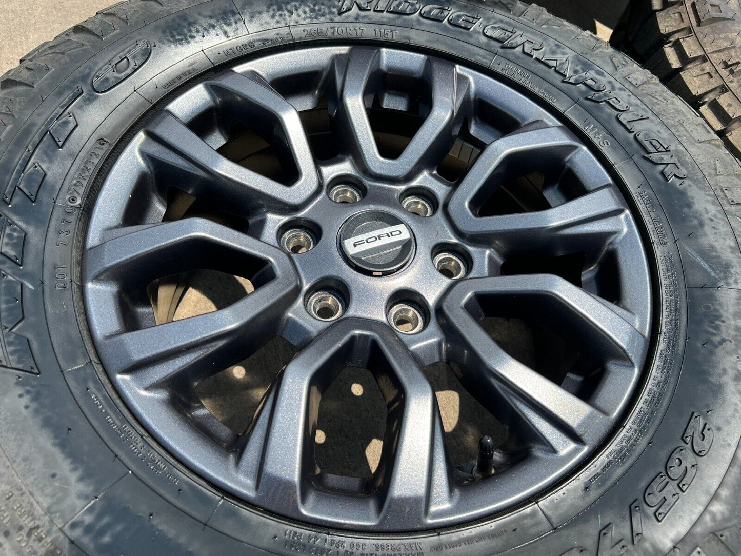 17" Ford Bronco wheels rims 10230 Ranger 2020 2021 2022 2023 2024 2025