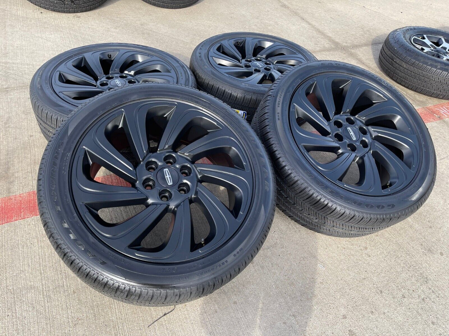 22" Lincoln Navigator OEM rims wheels Black Label 2023 2024 2025 10497 NEW