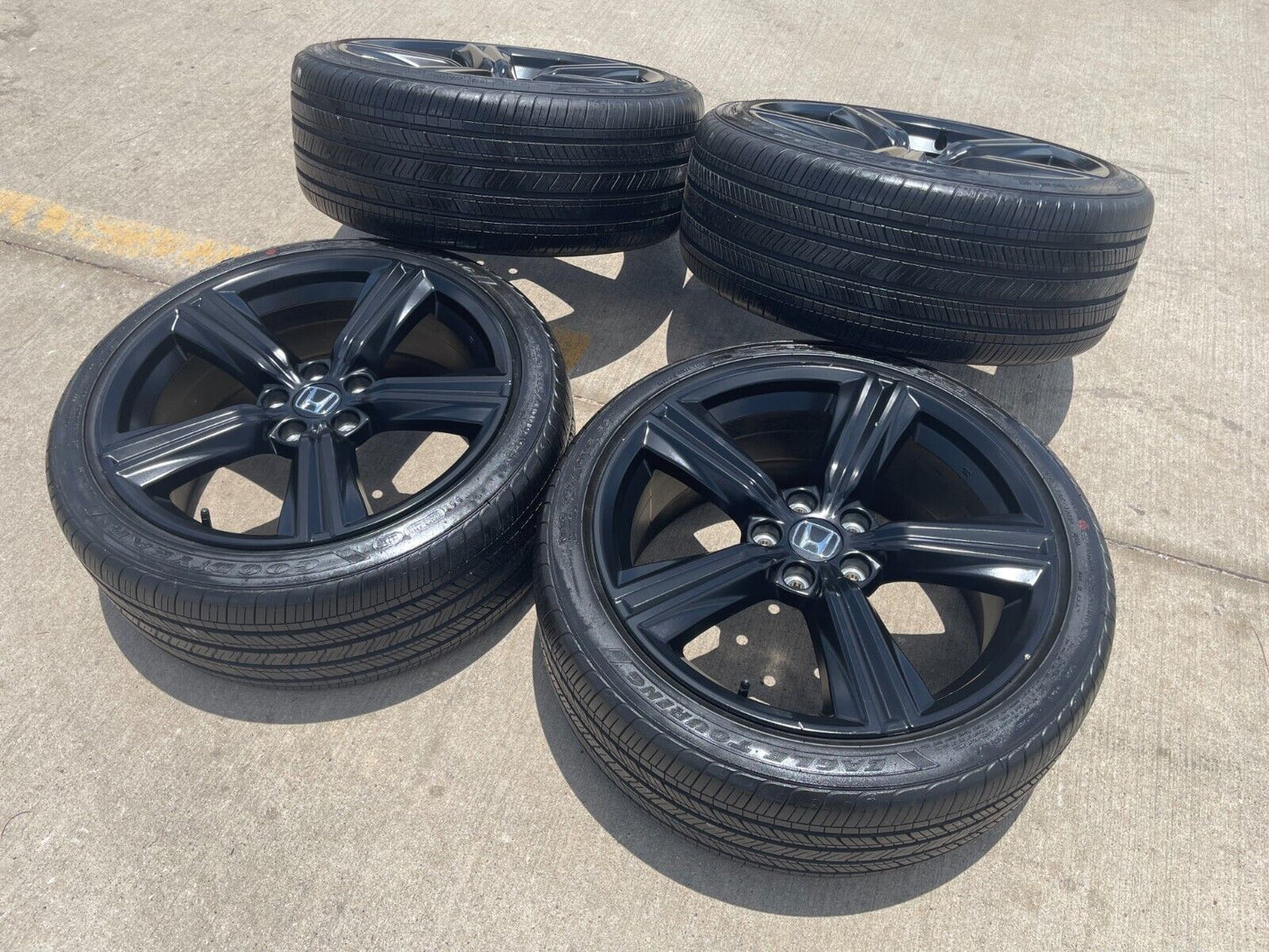19" Honda Accord OEM Black Sport wheels rims 60307 190340 Civic 2023 2024 2025