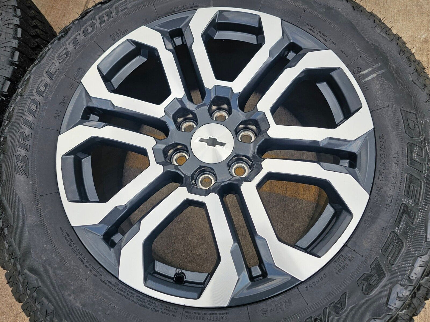 20" Chevy Silverado Tahoe OEM wheels rims GMC Sierra Canyon 95780 2024 2025 NEW