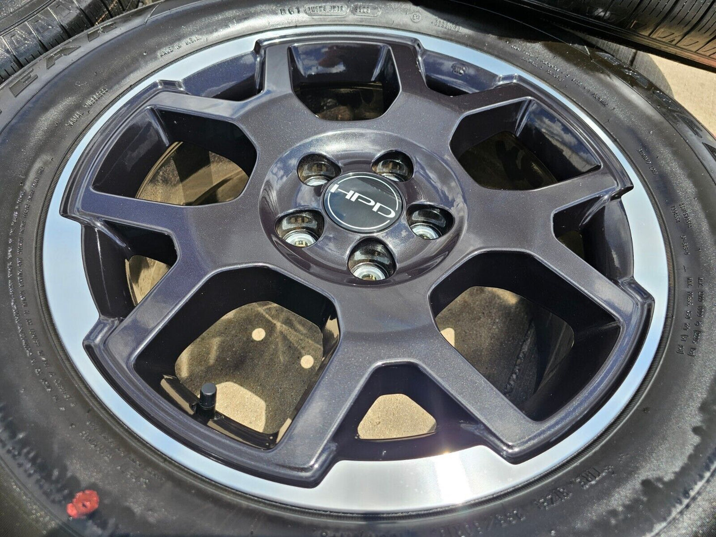 18" Honda Ridgeline Pilot HPD OEM black wheels rims 18089 MDX 2024 2025 NEW