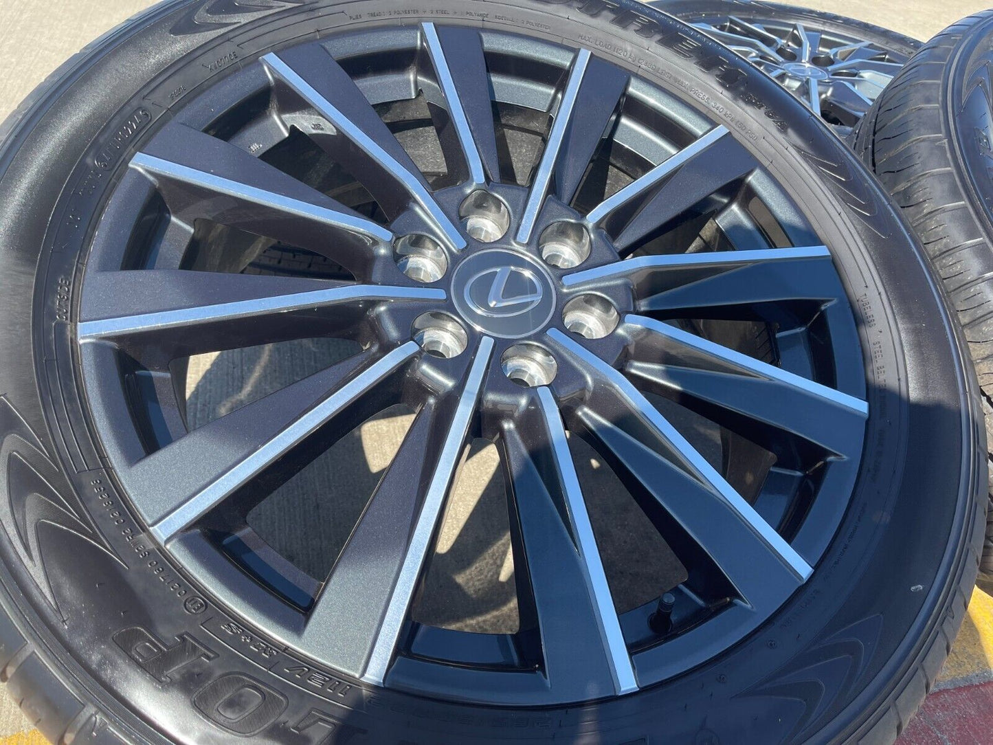 22" Lexus GX550 OEM wheels rims Toyota Land Cruiser Tundra 78519 LX600 2025 NEW