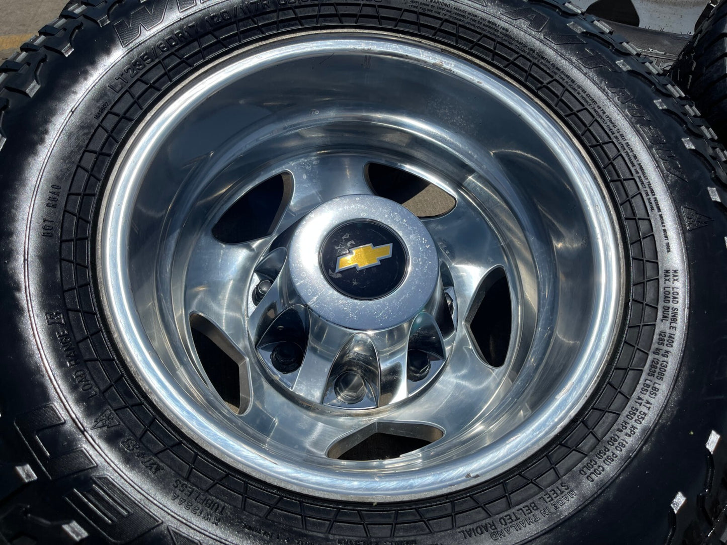 17" Chevy Silverado GMC Sierra 3500 Dually rims wheels OEM 5519 5520 8094