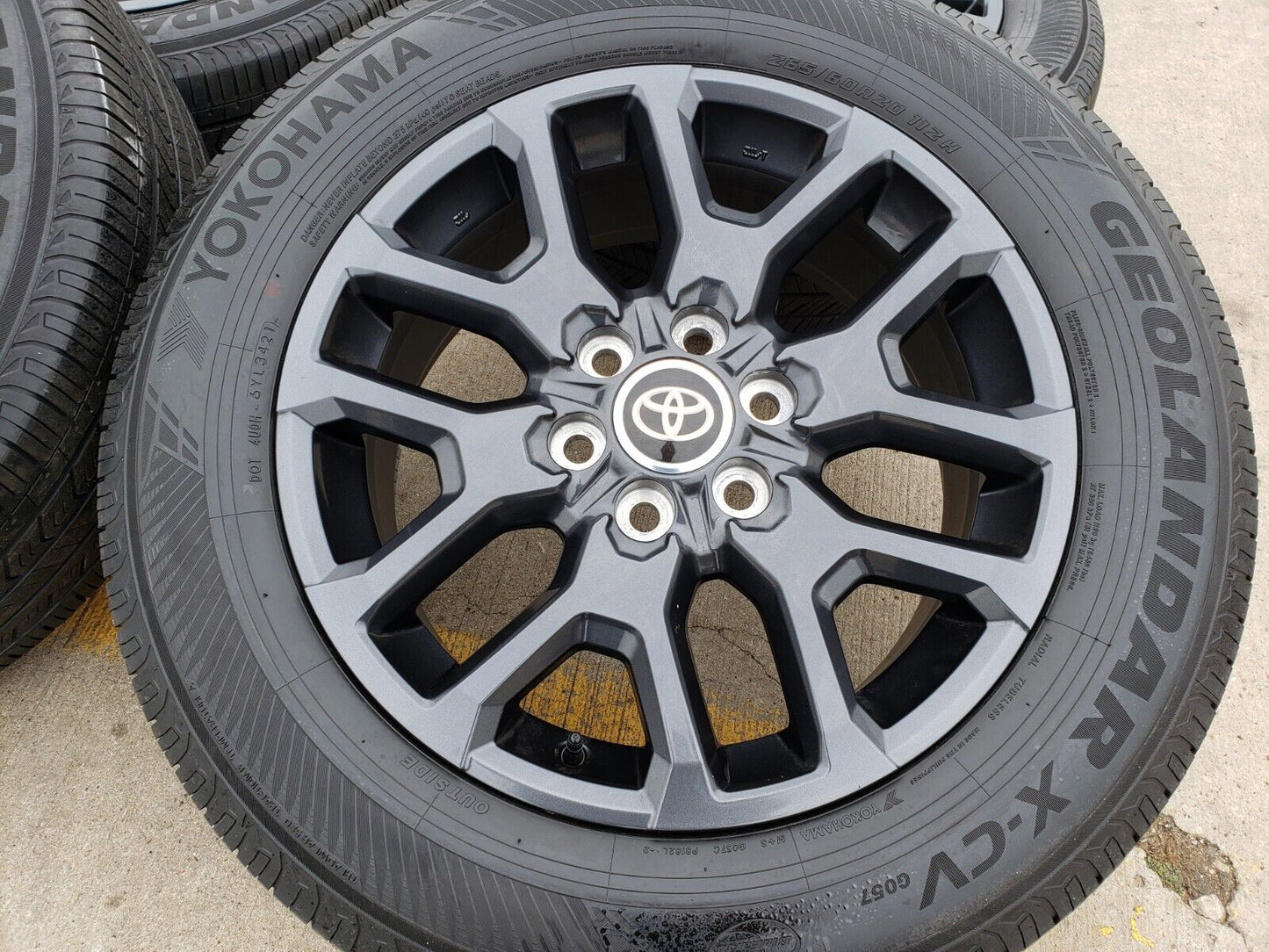 20" Toyota Tundra TSS TRD OEM wheels rims 95359 75277 Sequoia 2022 2023 2024