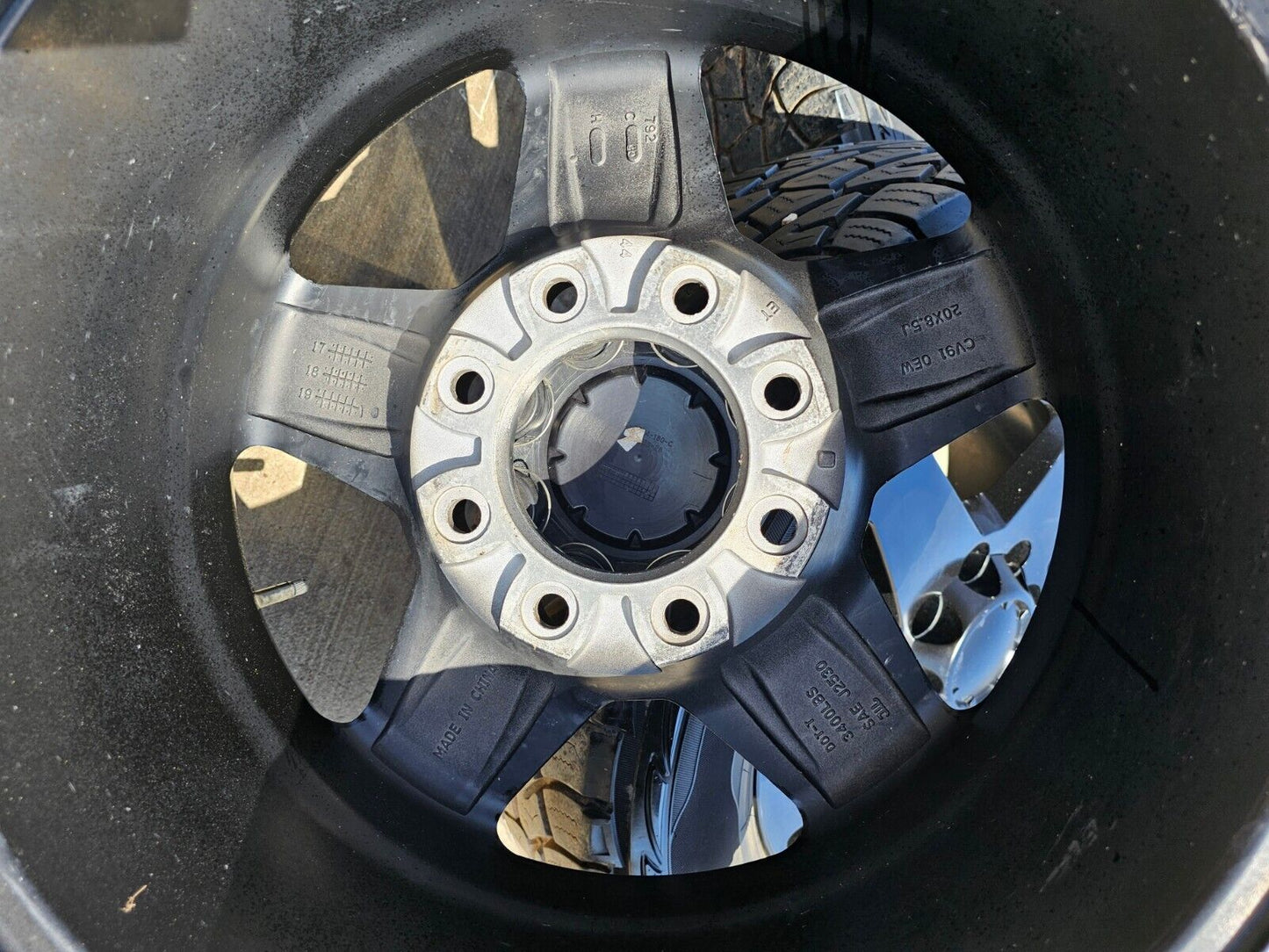 20" Chevy Silverado GMC Sierra 2500 3500 OEM replica 5503 rims wheels 8x180