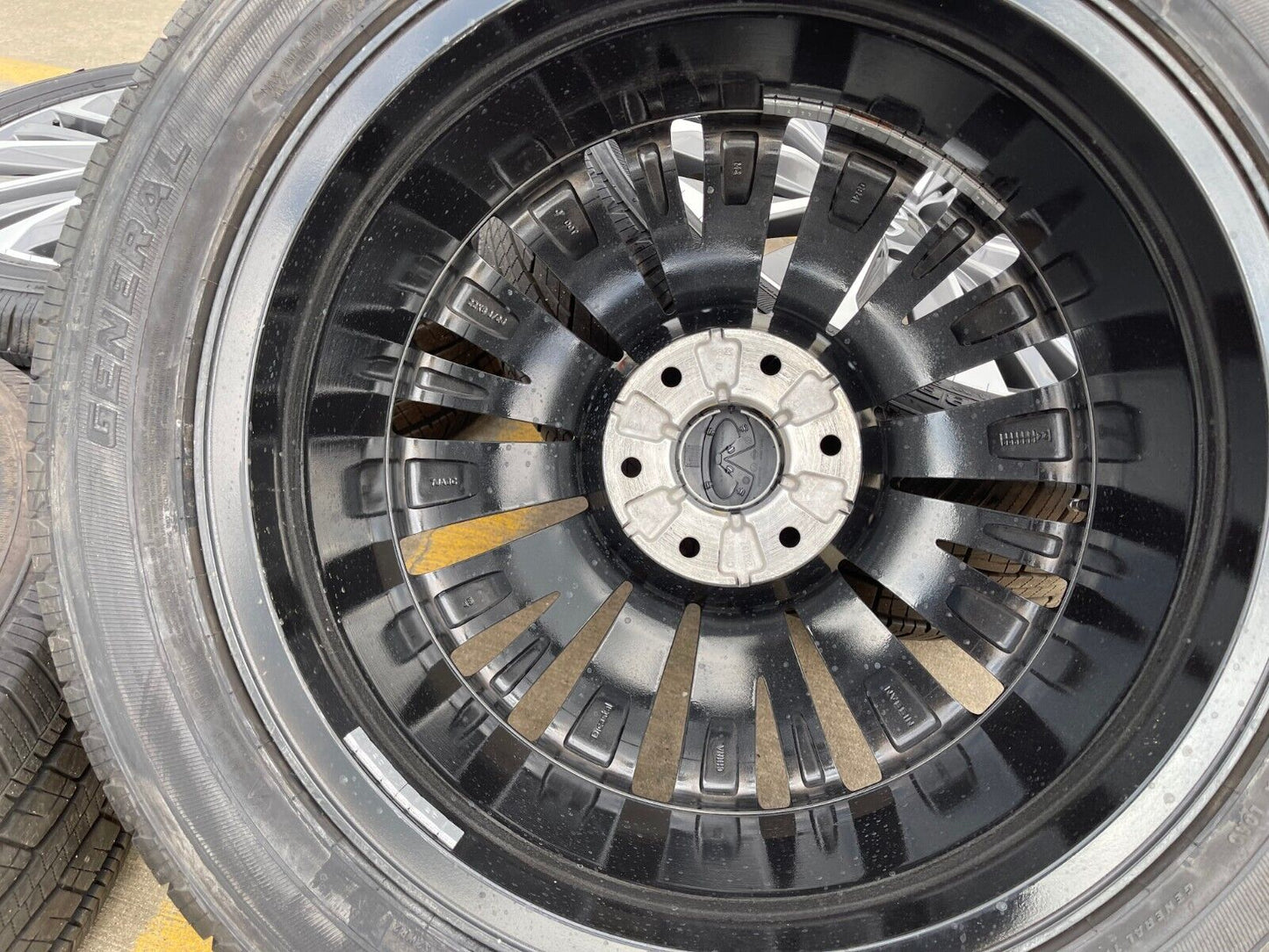 22" Infiniti QX80 QX56 Nissan Titan Armada OEM wheels rims tires 2024 2025