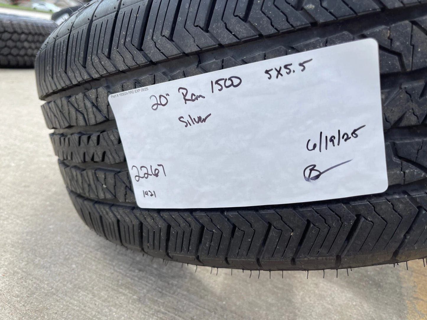 20" Dodge Ram 1500 OEM wheels rims 2267 tires 5x139 5x5.5