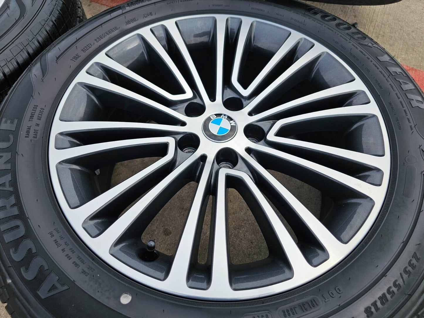 18" BMW 5 Series 530i 540i M550i 530e OEM 86326 wheels rims 5x112