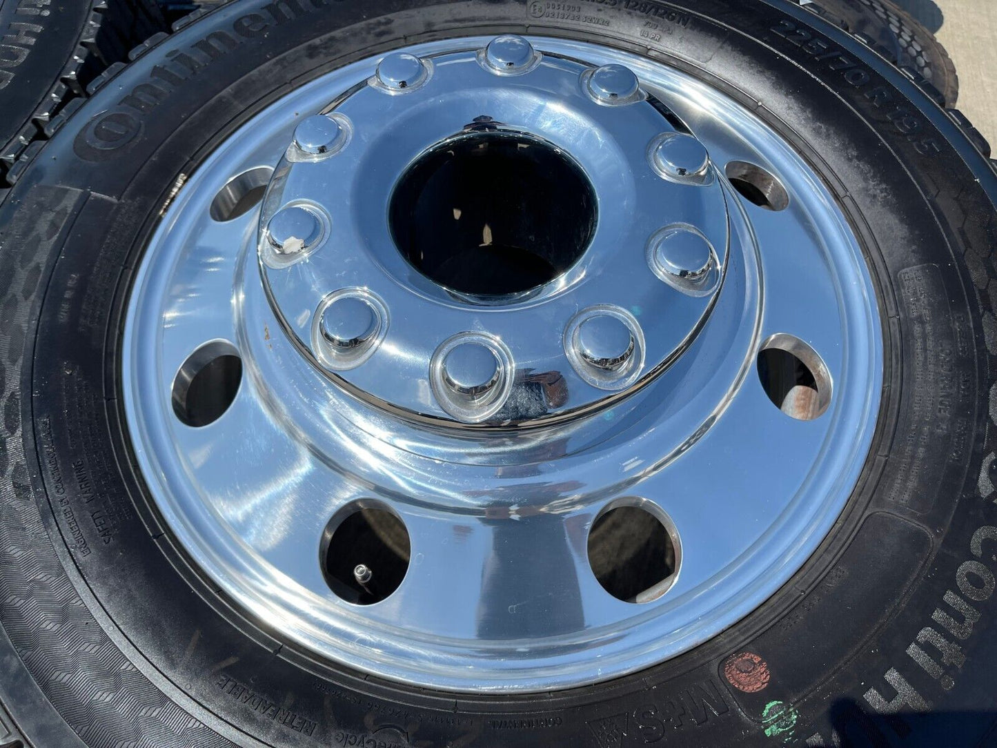 19.5" Ford F-450 Dually F-550 rims wheels RAM 4500 OEM 10x225 2023 2024 2025 NEW
